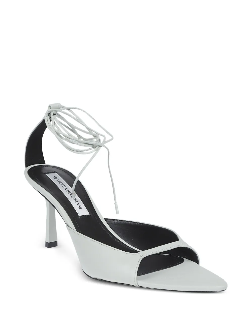  Victoria Beckham Eliza Leather Sandals - Green 