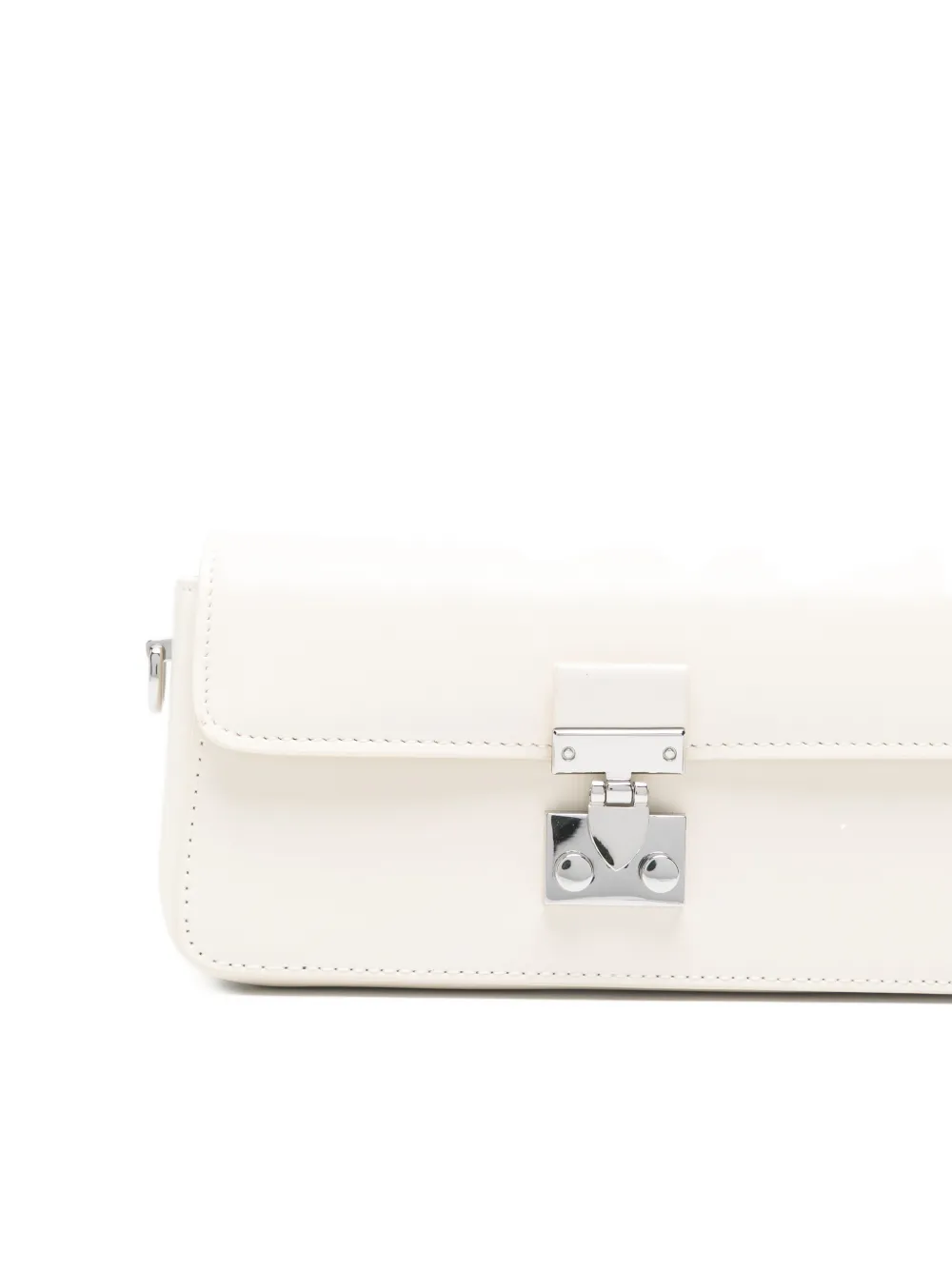 Turn-Lock-Fastening Cross-Body Bag