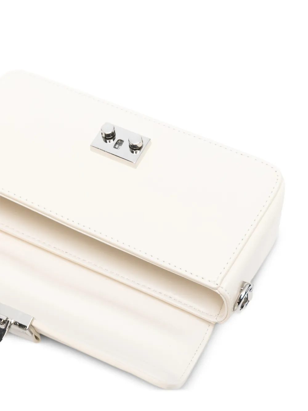 Turn-Lock-Fastening Cross-Body Bag