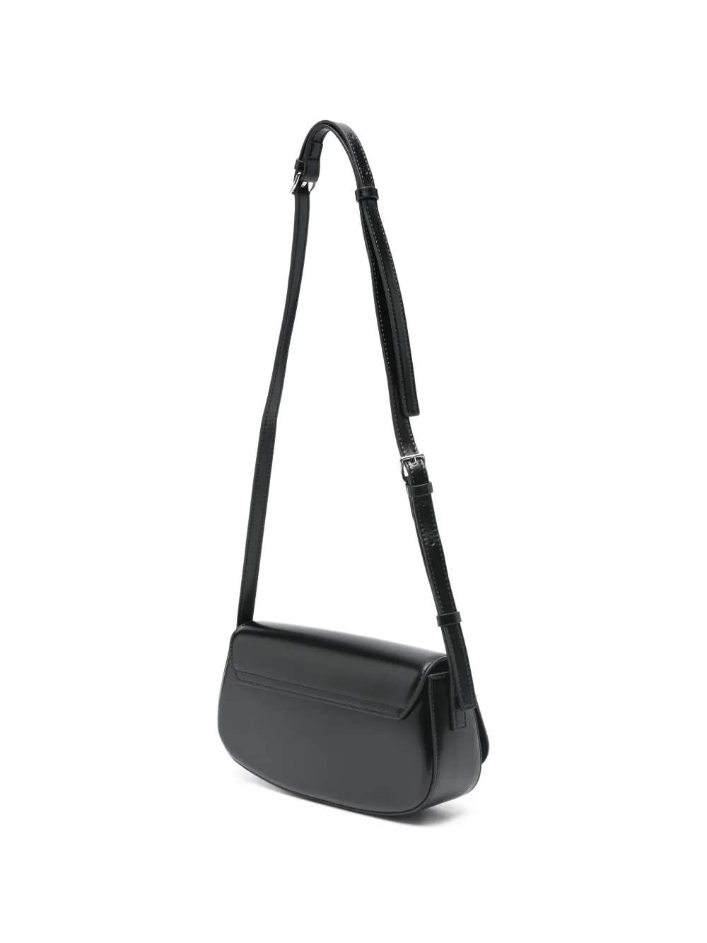  Eleh Logo-detail Shoulder Bag - Black 