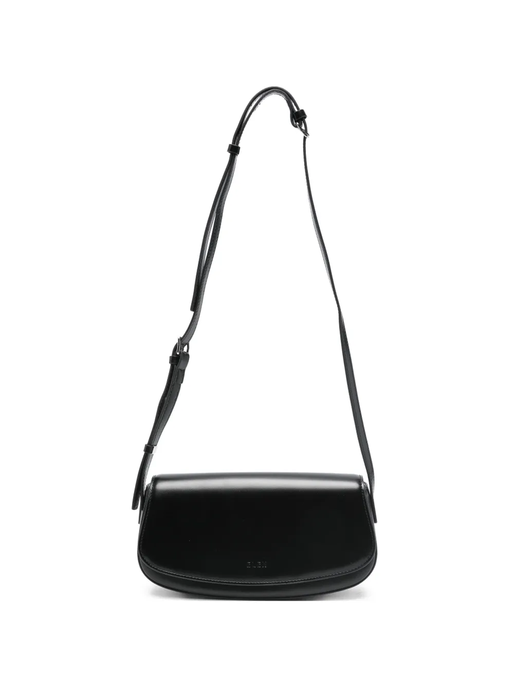 Eleh logo-detail shoulder bag - Nero