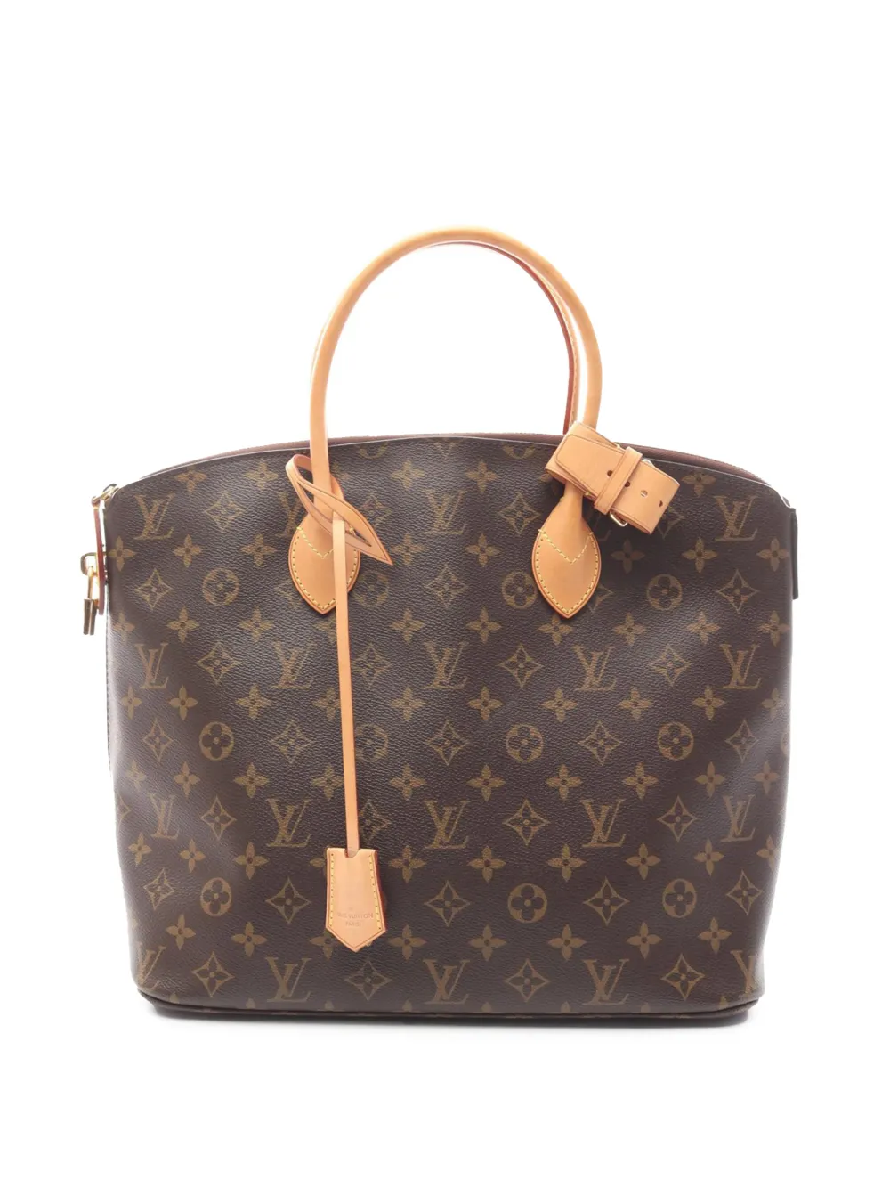 Louis Vuitton Pre-Owned 2012 Monogram Lockit MM handbag - Braun