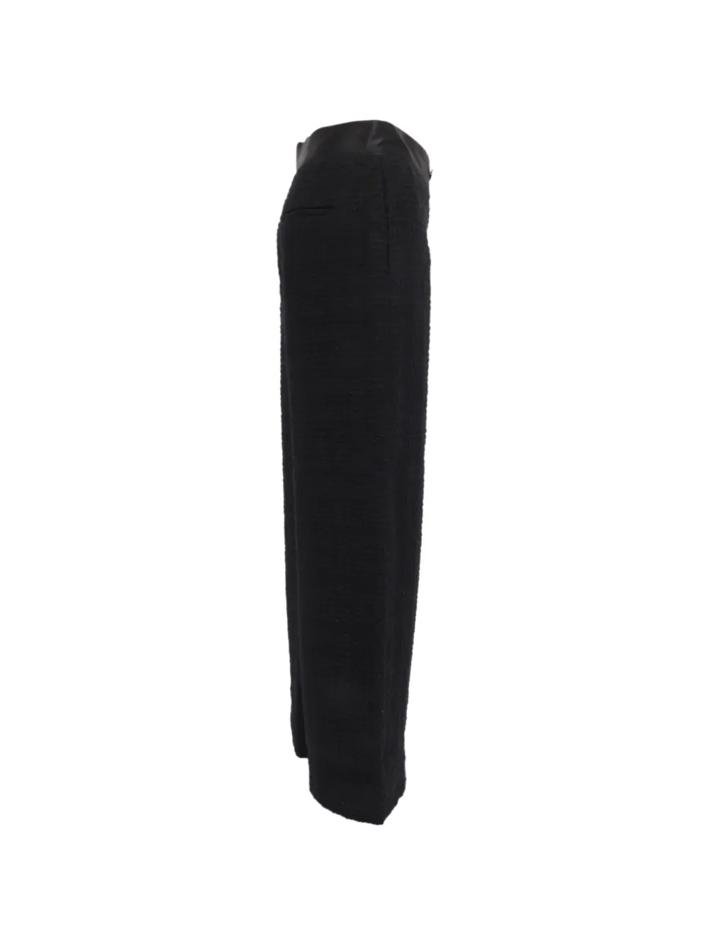 Tweed Wide-Leg Trousers