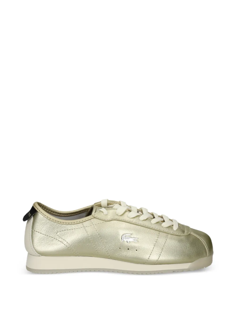 Lacoste Club-Low leather sneakers - Oro