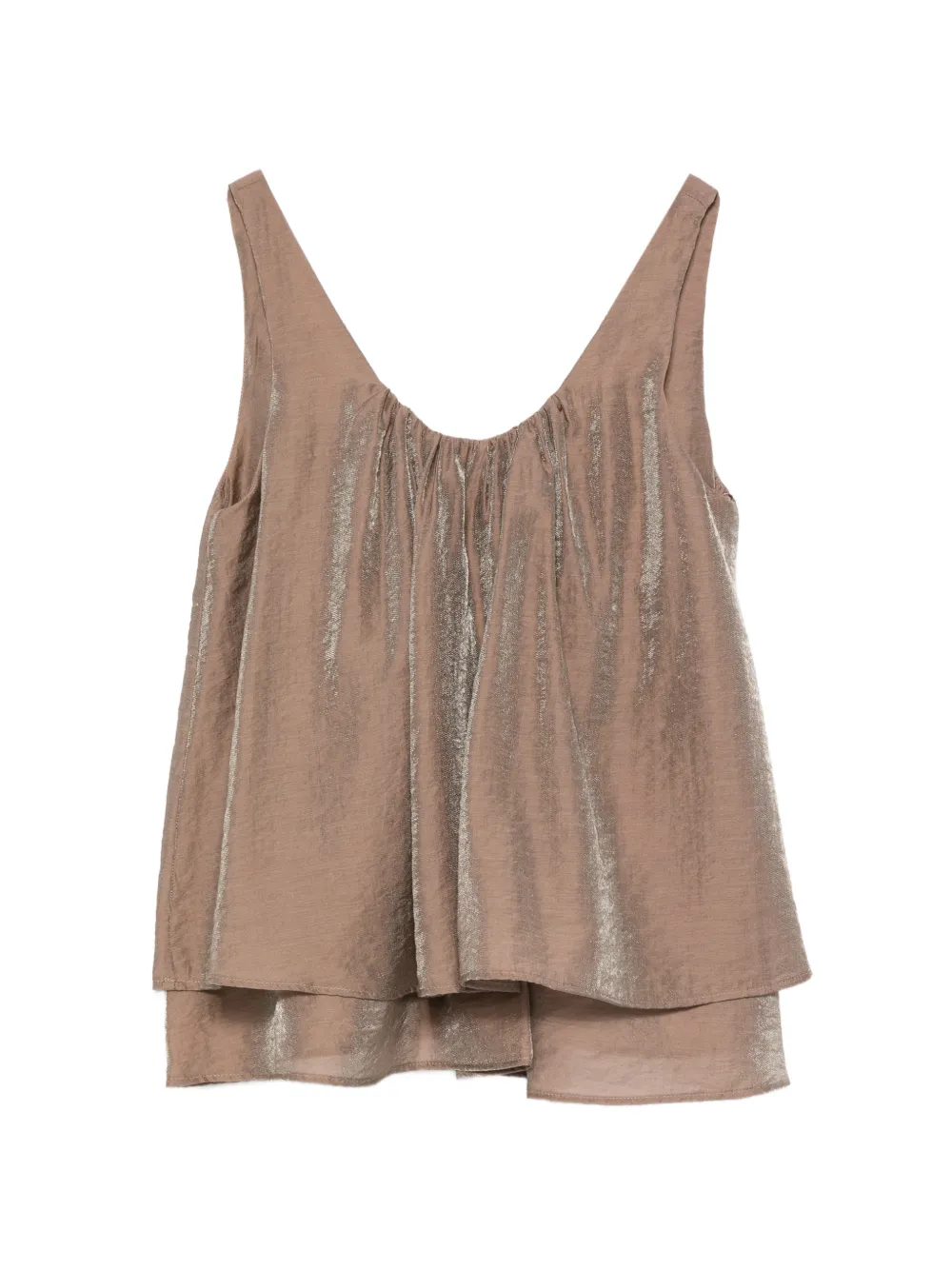 Eleh sleeveless top - Marrone