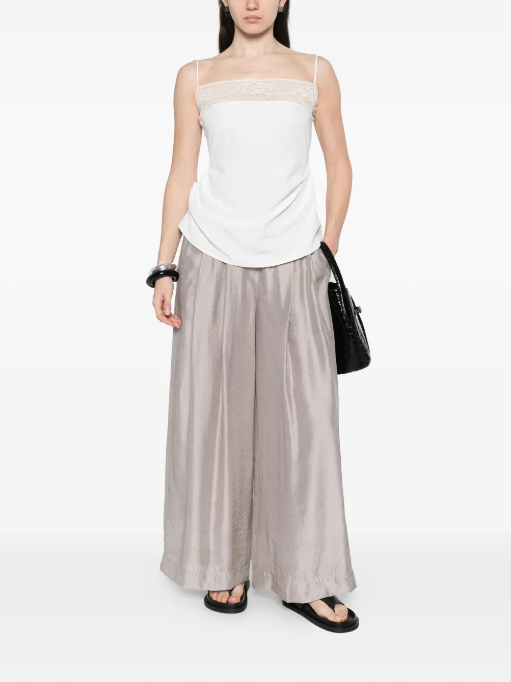  Eleh Pleated Trousers - Neutrals 