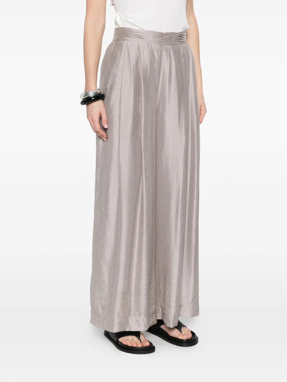  Eleh Pleated Trousers - Neutrals 