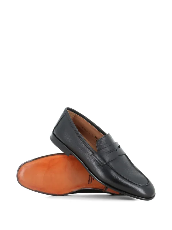 Antonio Maurizi penny-strap Leather Loafers | Black  display picture 1