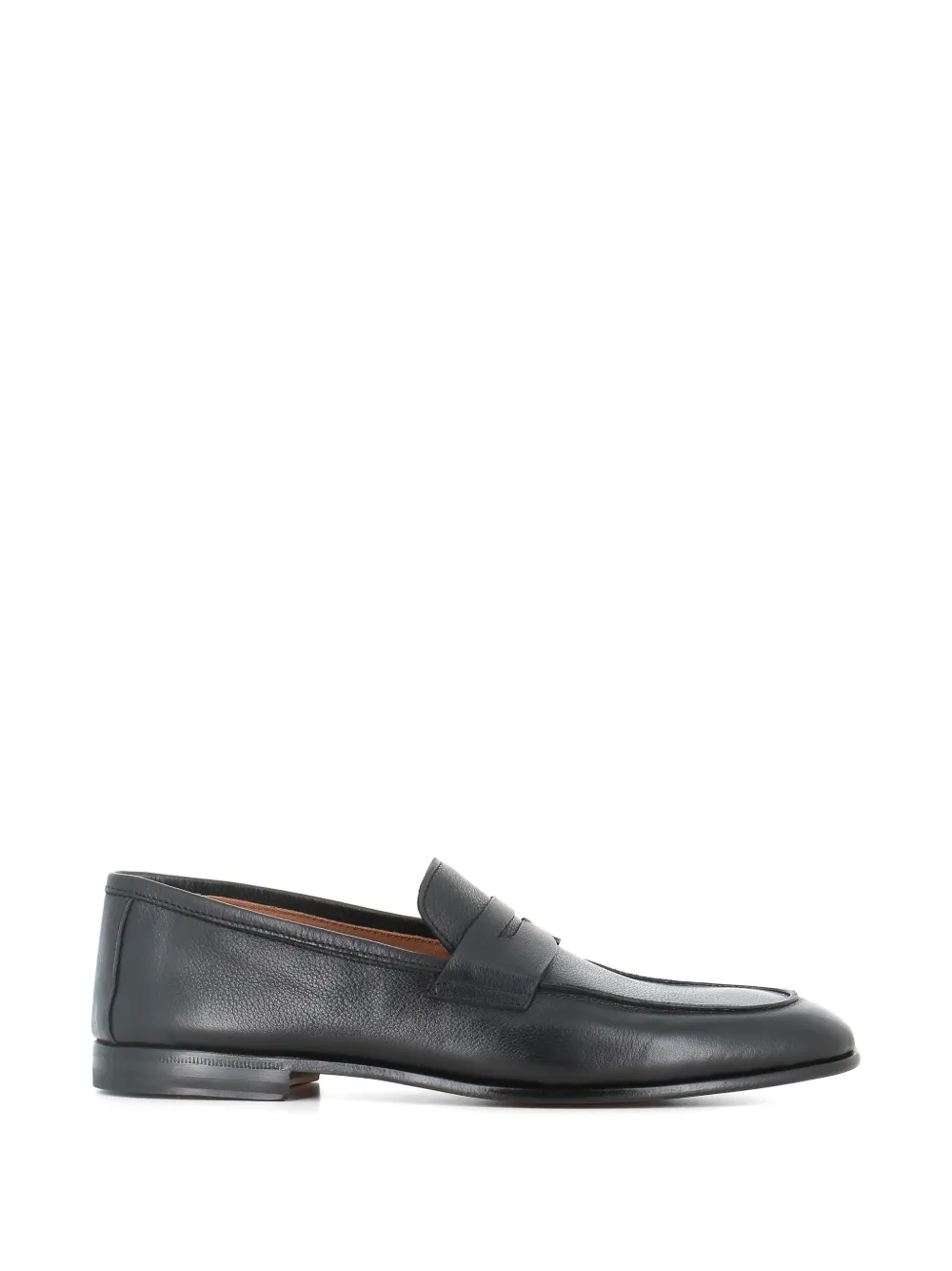 Antonio Maurizi penny-strap leather loafers - Nero