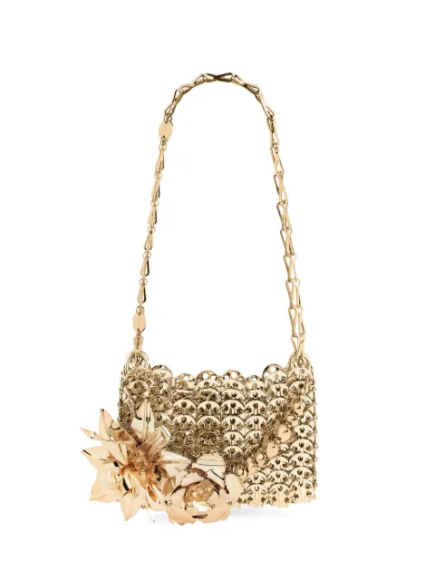 Rabanne nano 1969 flower-appliqué shoulder bag