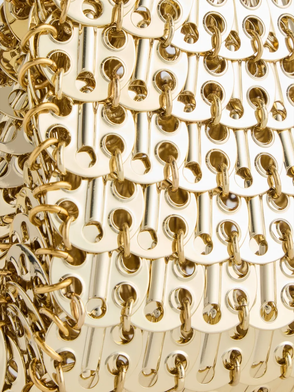 1969 metal-discs shoulder bag