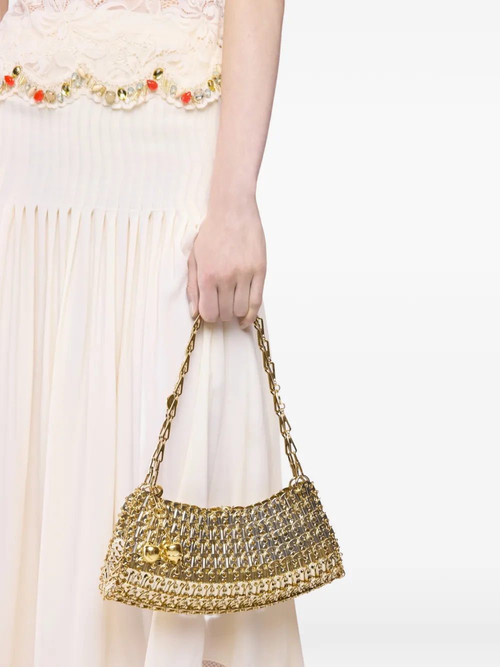 1969 metal-discs shoulder bag