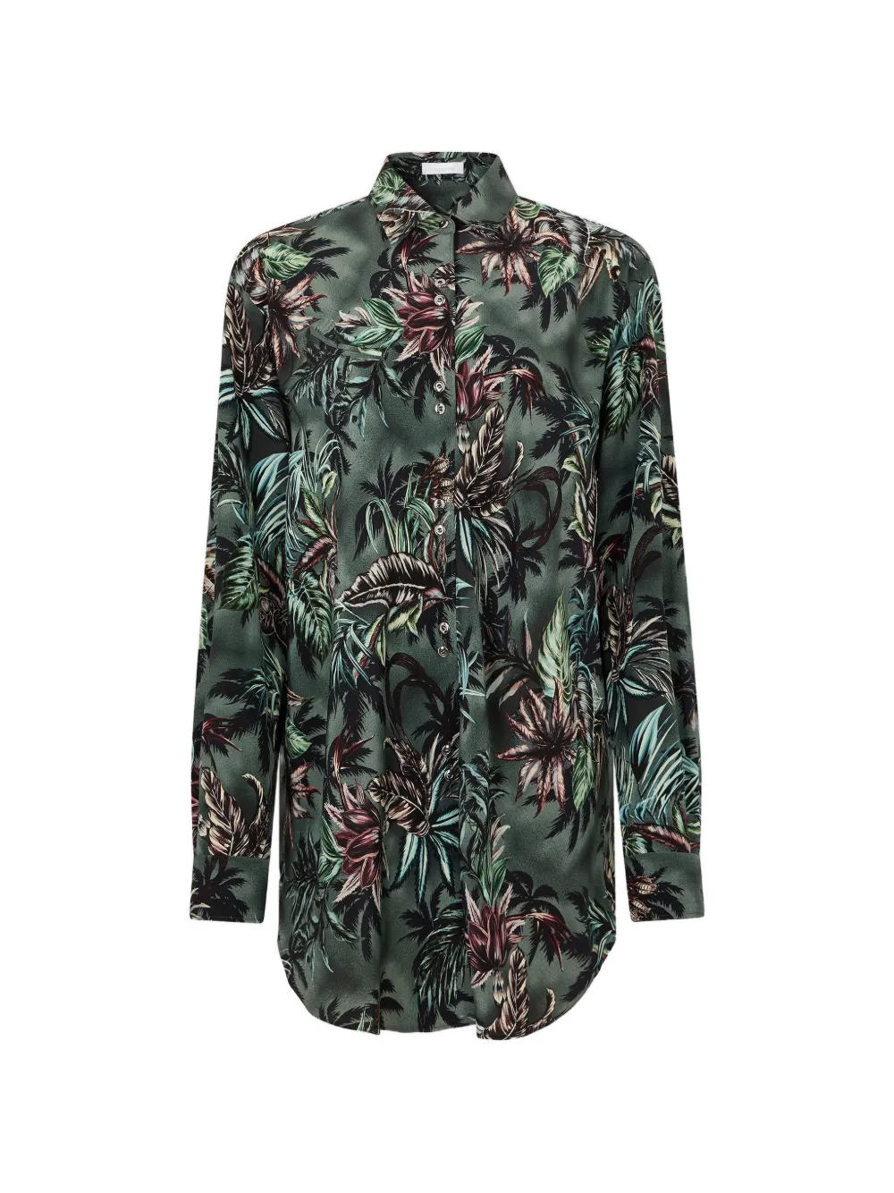 Rabanne Blouse met bloemenprint Groen