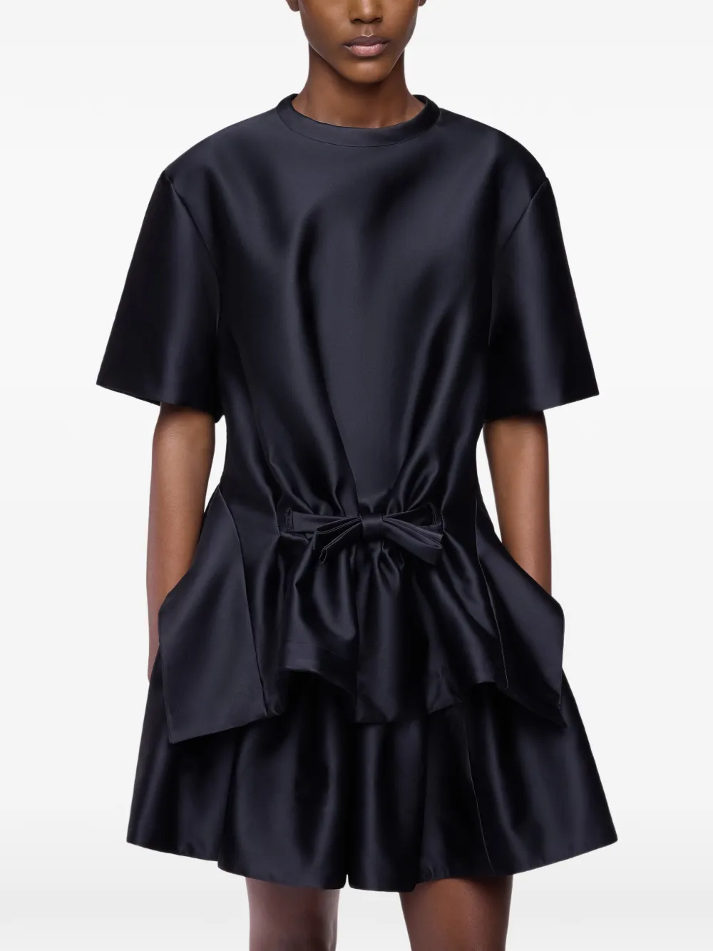 Rabanne Top a maniche corte - Nero