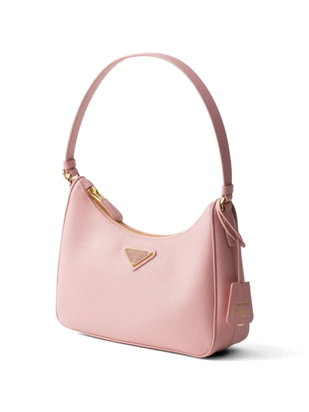 Prada Re-Edition 2005 schoudertas van saffiano leer Roze
