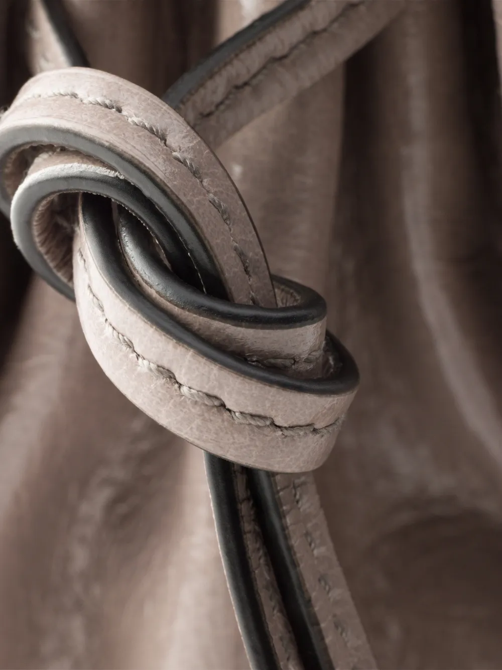 Prada Bonny leren mini-schoudertas Grijs
