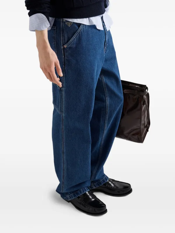 Prada デニムパンツ | ブルー | FARFETCH JP