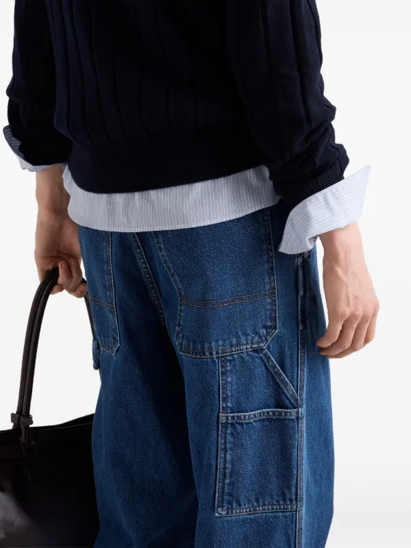 Prada デニムパンツ | ブルー | FARFETCH JP