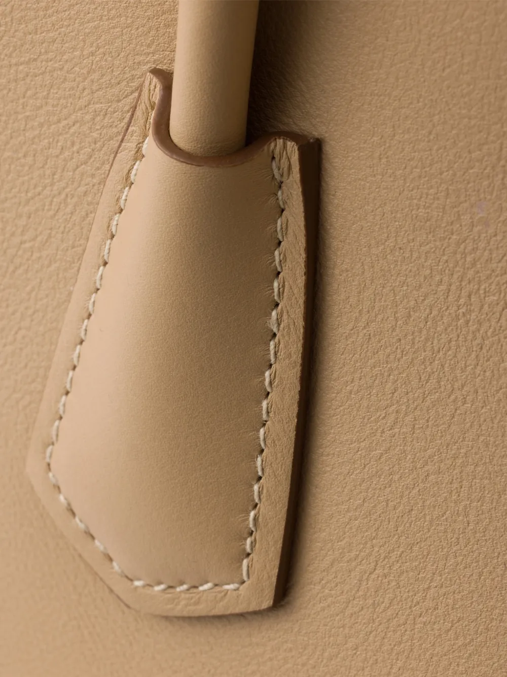 Prada Medium leren shopper Beige