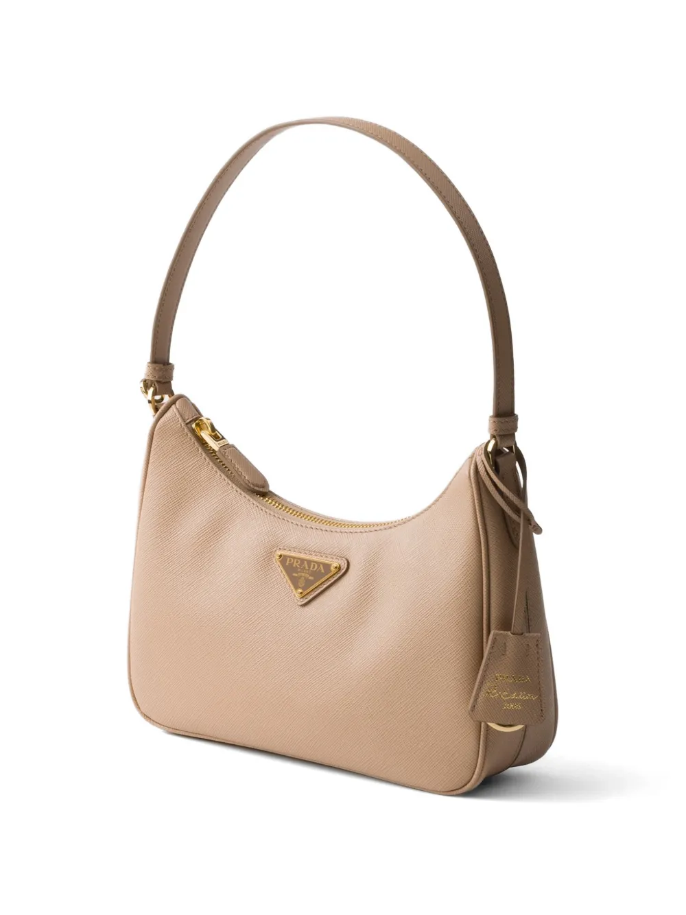  Prada Re-edition 2005 Saffiano Leather Mini-bag - Neutrals 