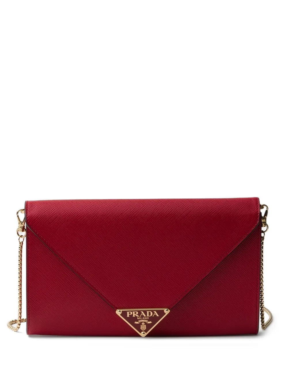 Prada Mini-Tasche aus Saffiano-Leder - Rot
