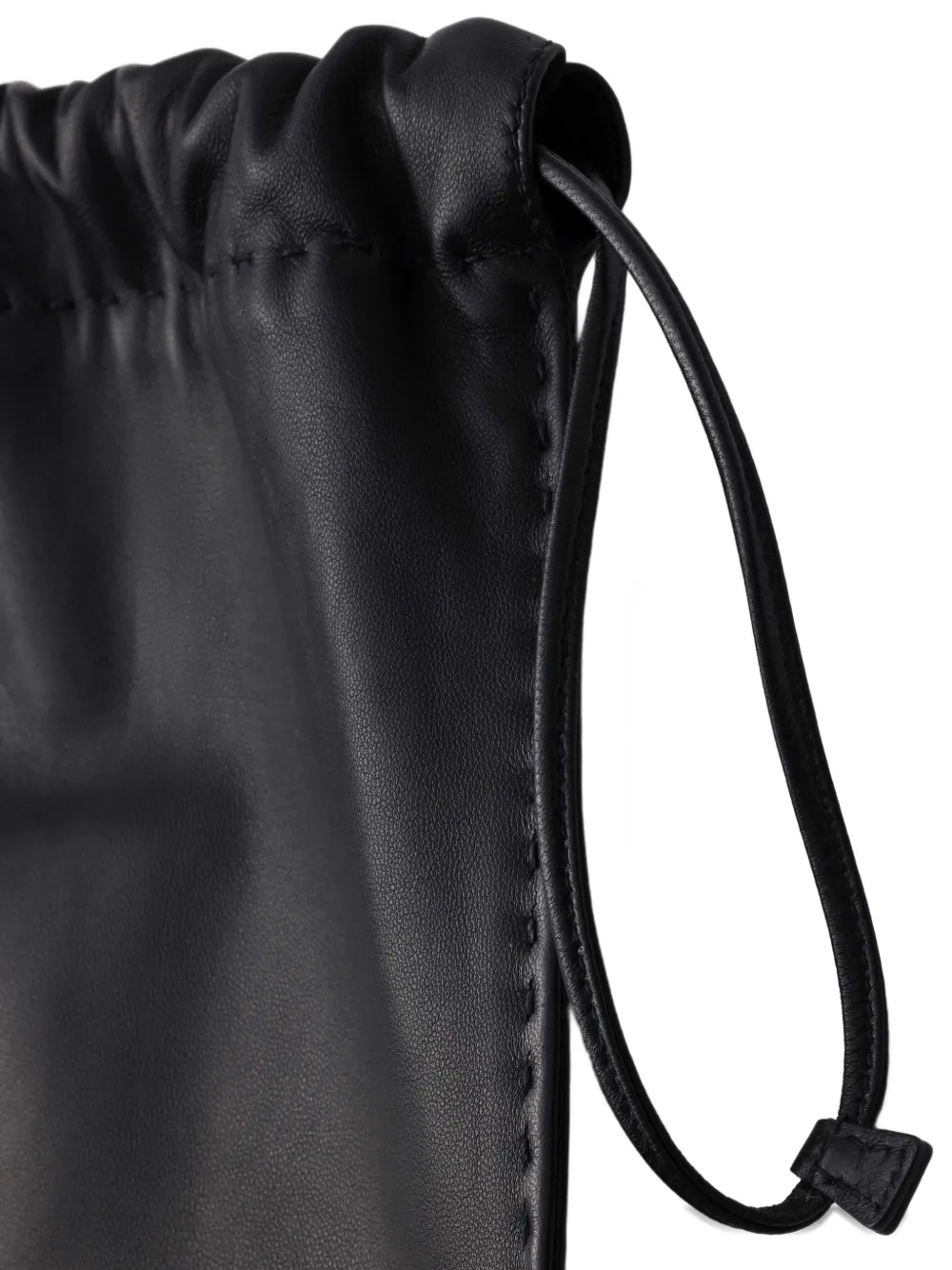 Prada Wish ナッパレザーポーチ | ブラック | FARFETCH JP