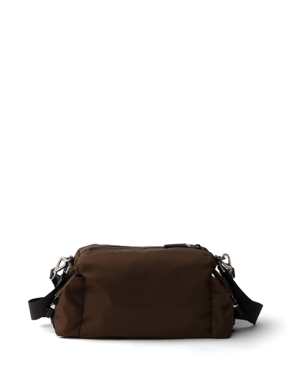 Prada Explore Re-Nylon And Leather Bag | Brown | FARFETCH