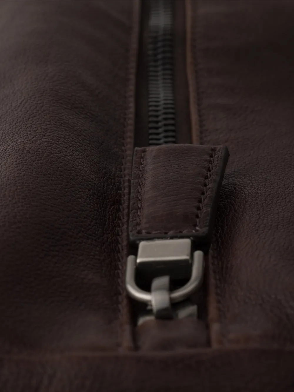 Prada Explore leren tas Bruin