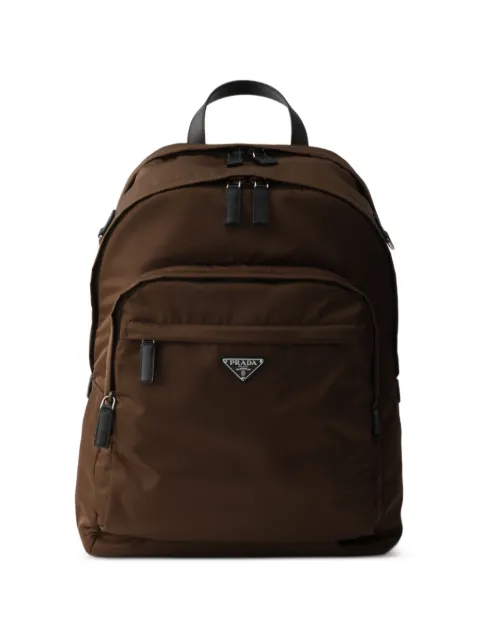 Prada Re-Nylon and Saffiano leather backpack