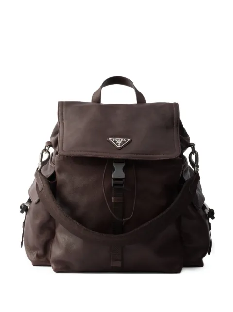 Prada Explore leather backpack