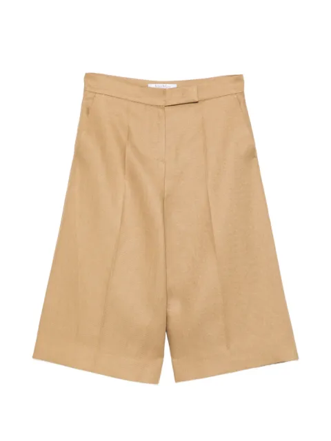 Max Mara high-waisted pleated shorts