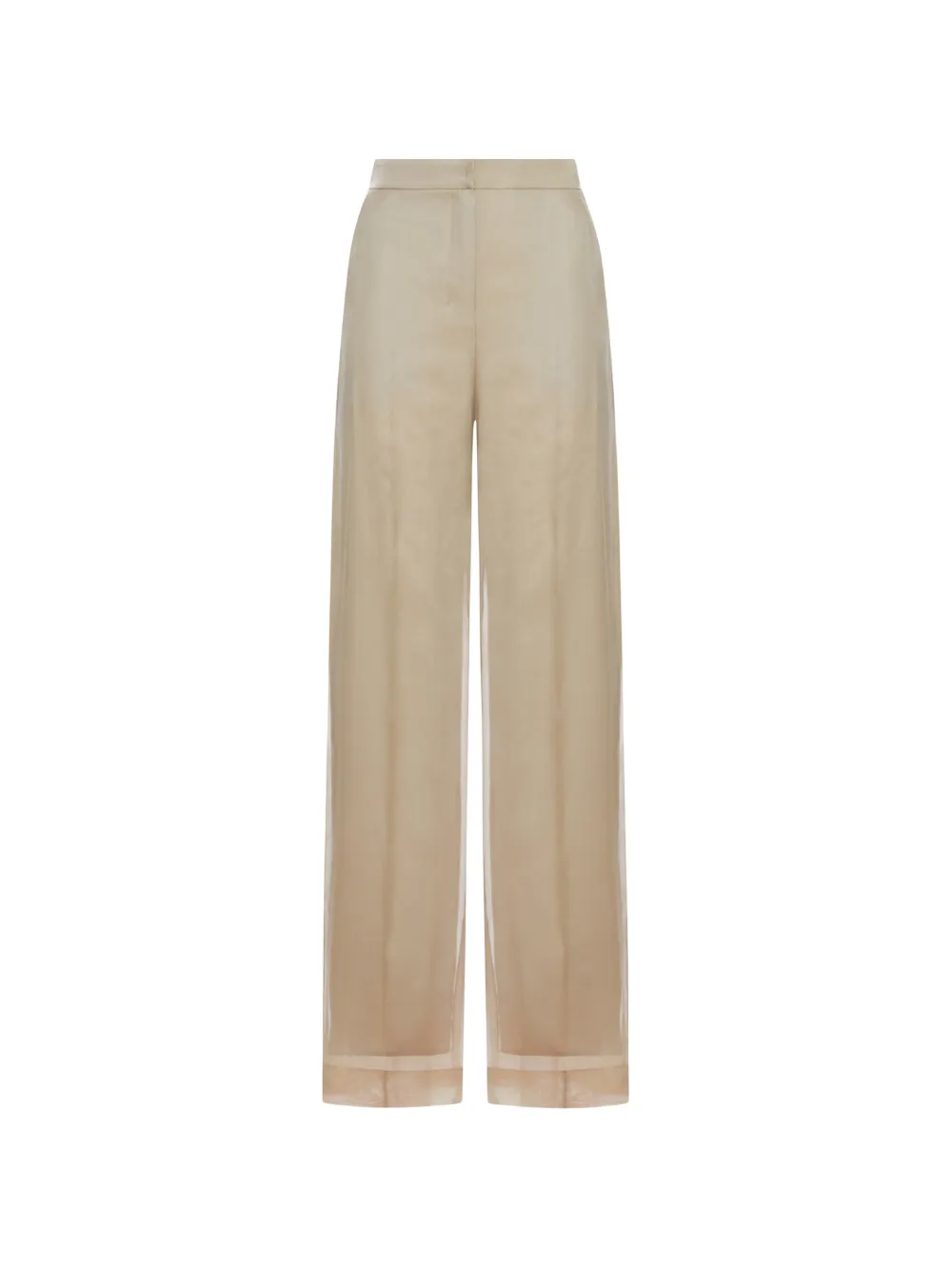 Max Mara High-waisted Trousers In Animal Print