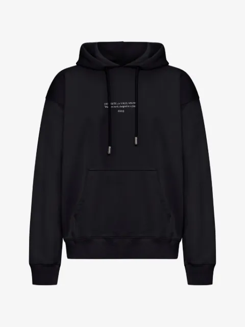 Off-White hooded sweatshirt