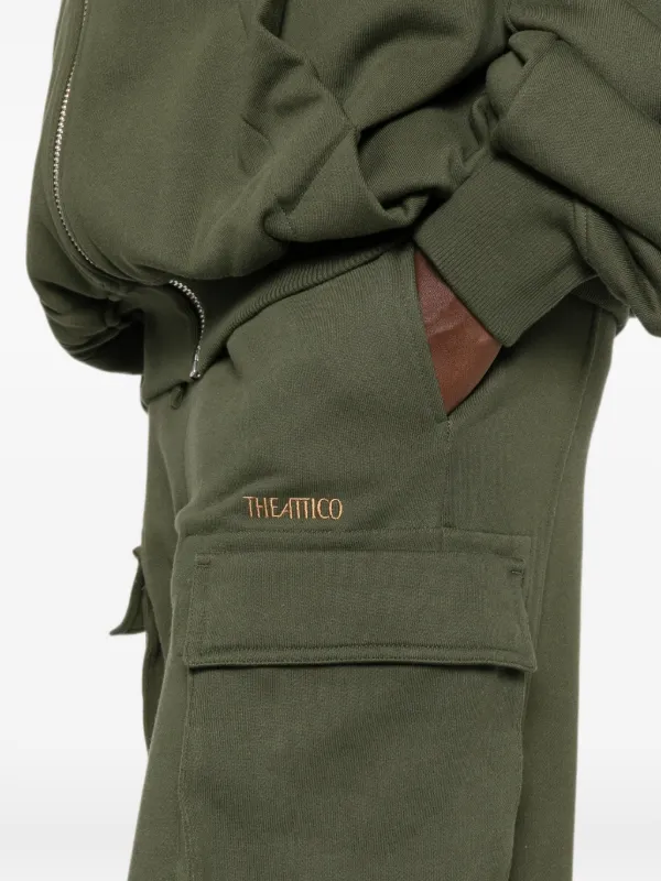 The Attico ワイド カーゴパンツ | グリーン | FARFETCH JP