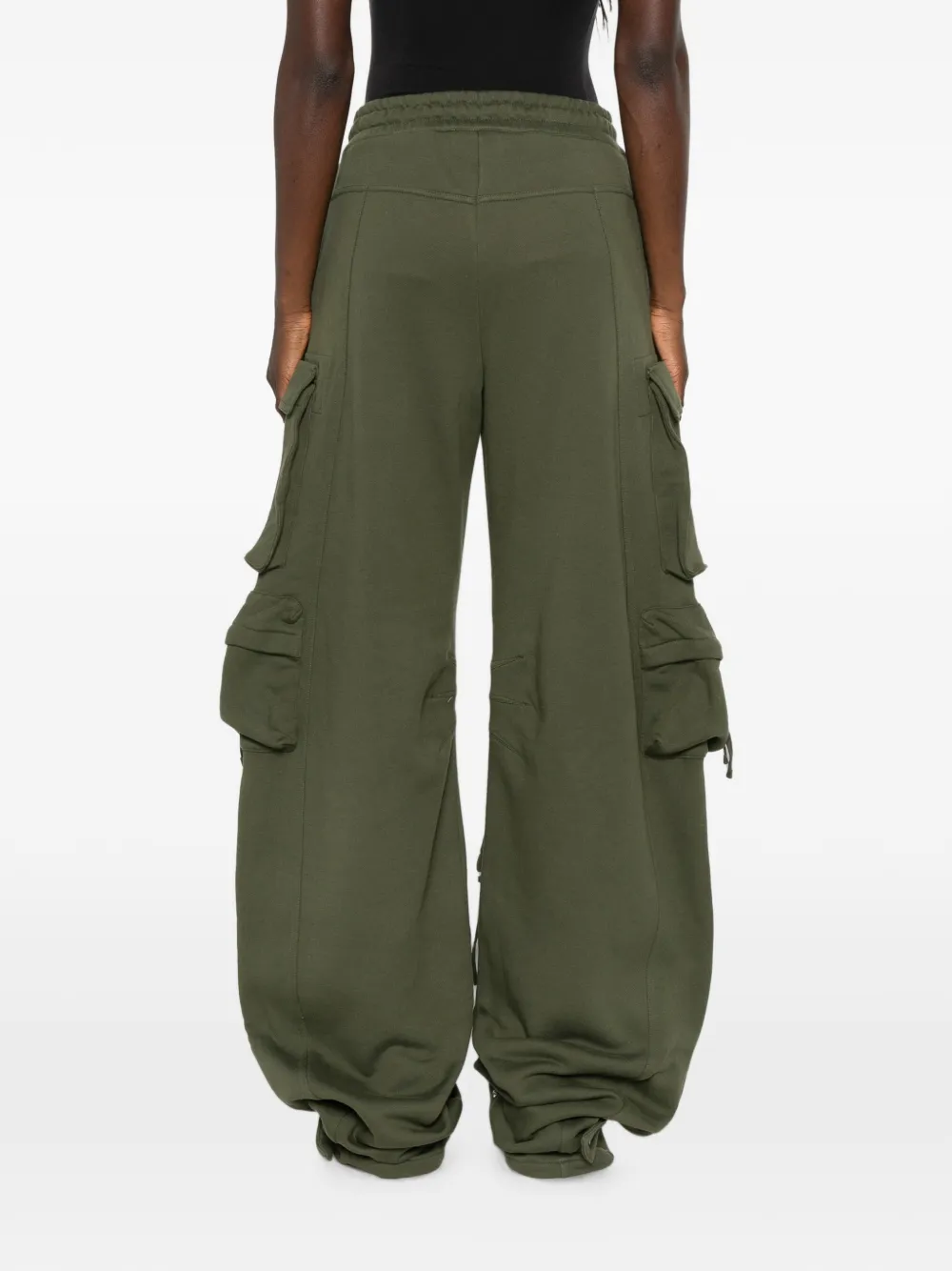 the attico カーゴパンツ The Attico ワイド カーゴパンツ | グリーン | FARFETCH JP