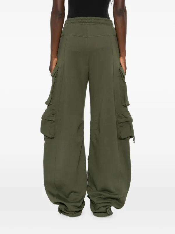 the attico カーゴパンツ The Attico ワイド カーゴパンツ | グリーン | FARFETCH JP