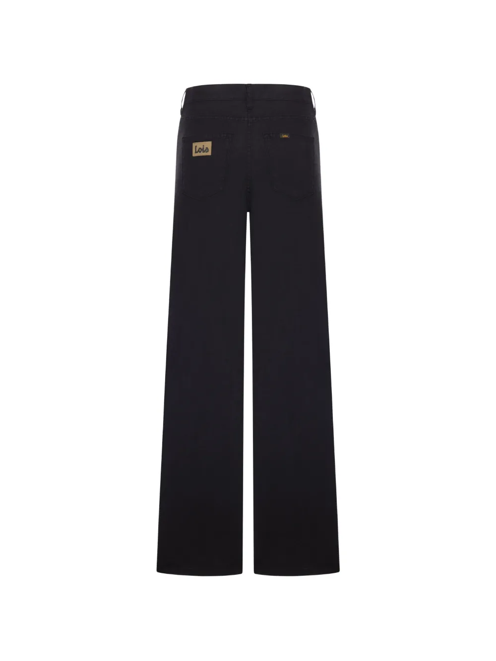  Lois Jeans Marlene Logo-patch Belt-loop Jeans - Black 