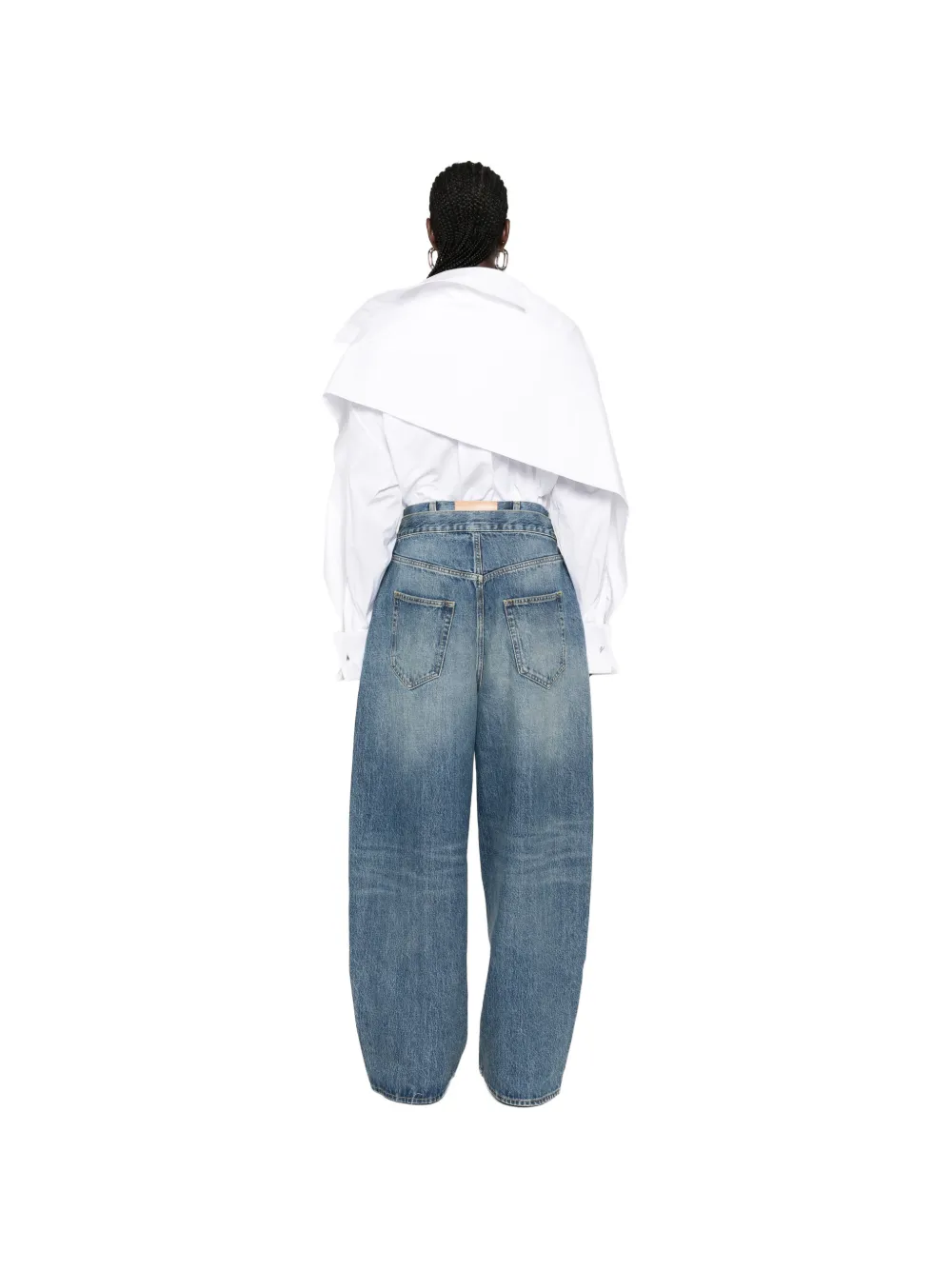 The Attico Jeans Blauw