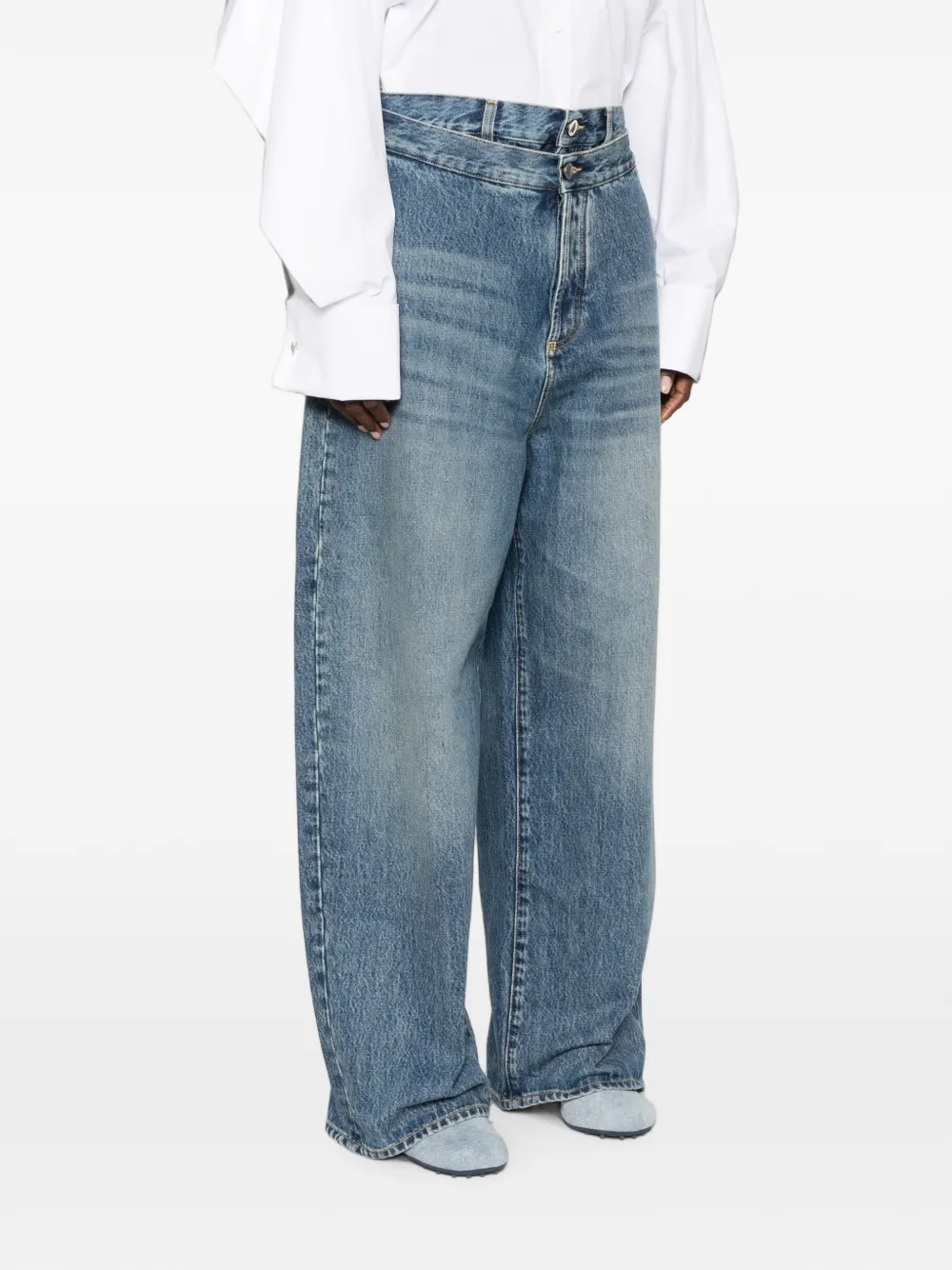 The Attico Jeans Blauw