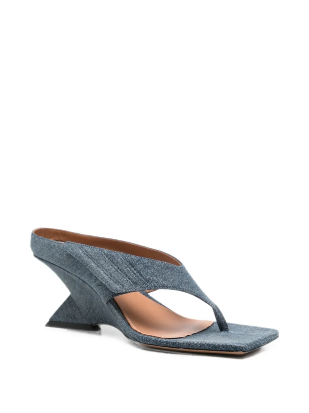 The Attico Cheope sandalen Blauw