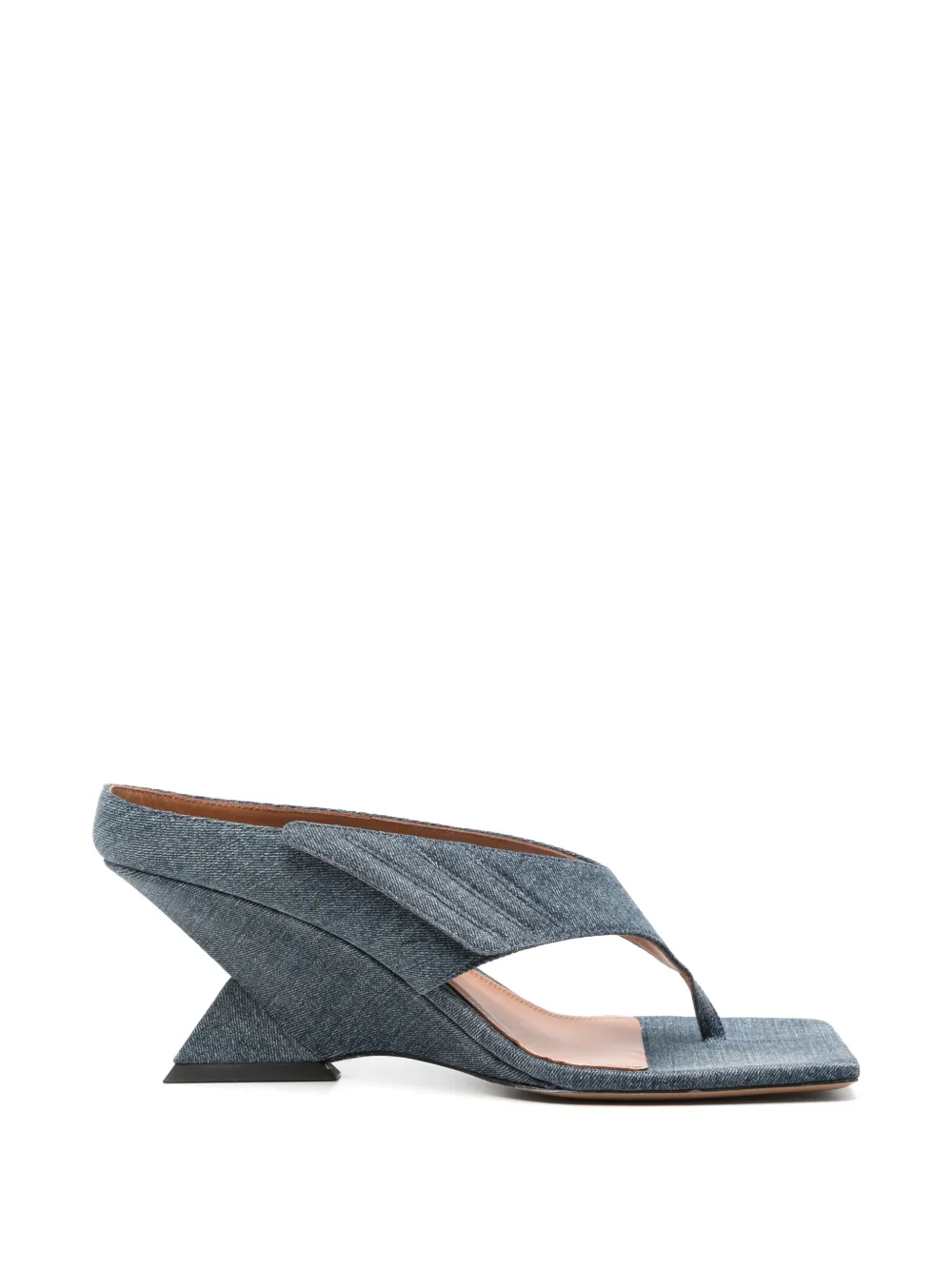 The Attico Cheope sandalen Blauw