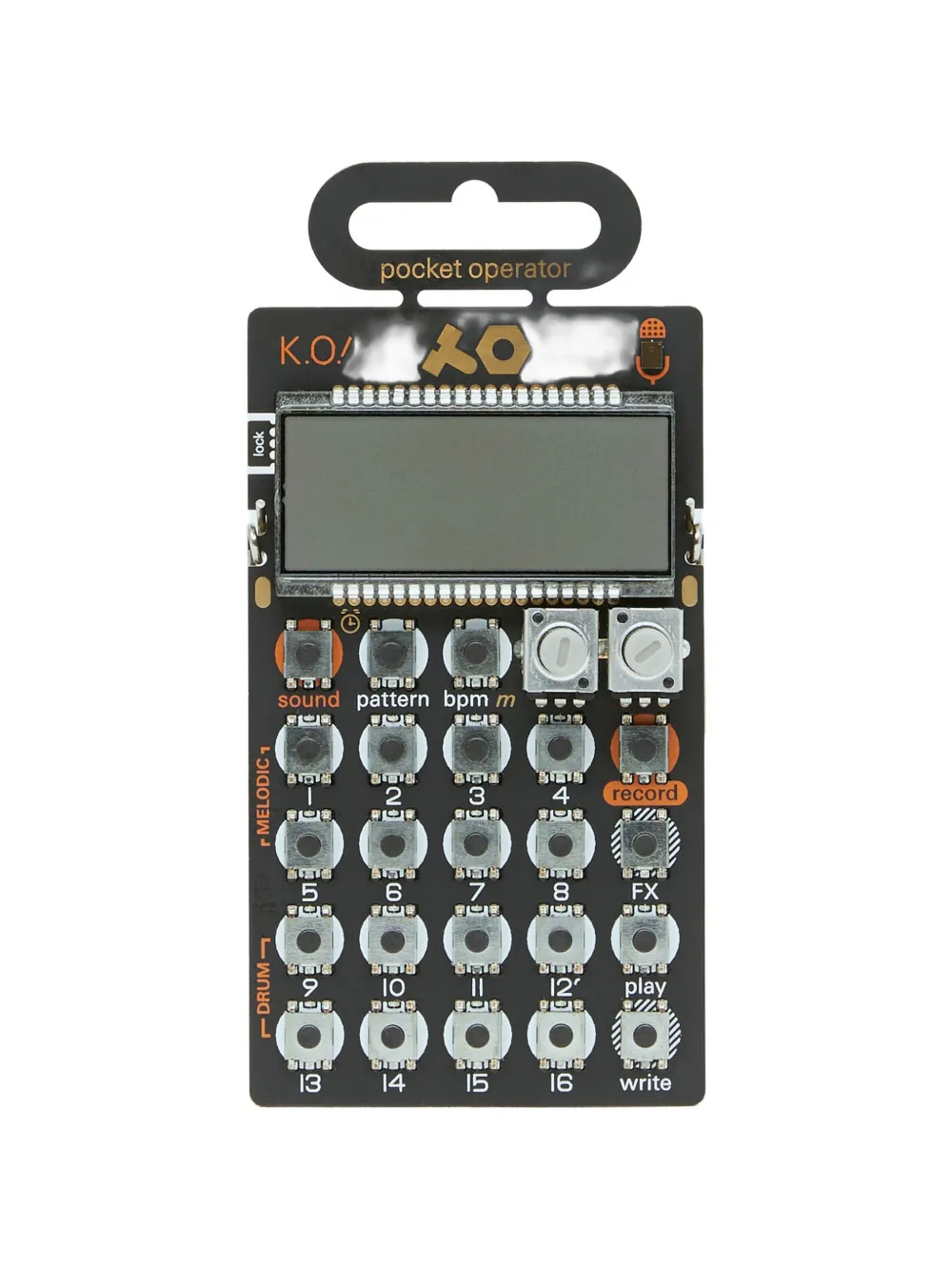 Teenage Engineering built-in microphone sampler/sequencer - Nero