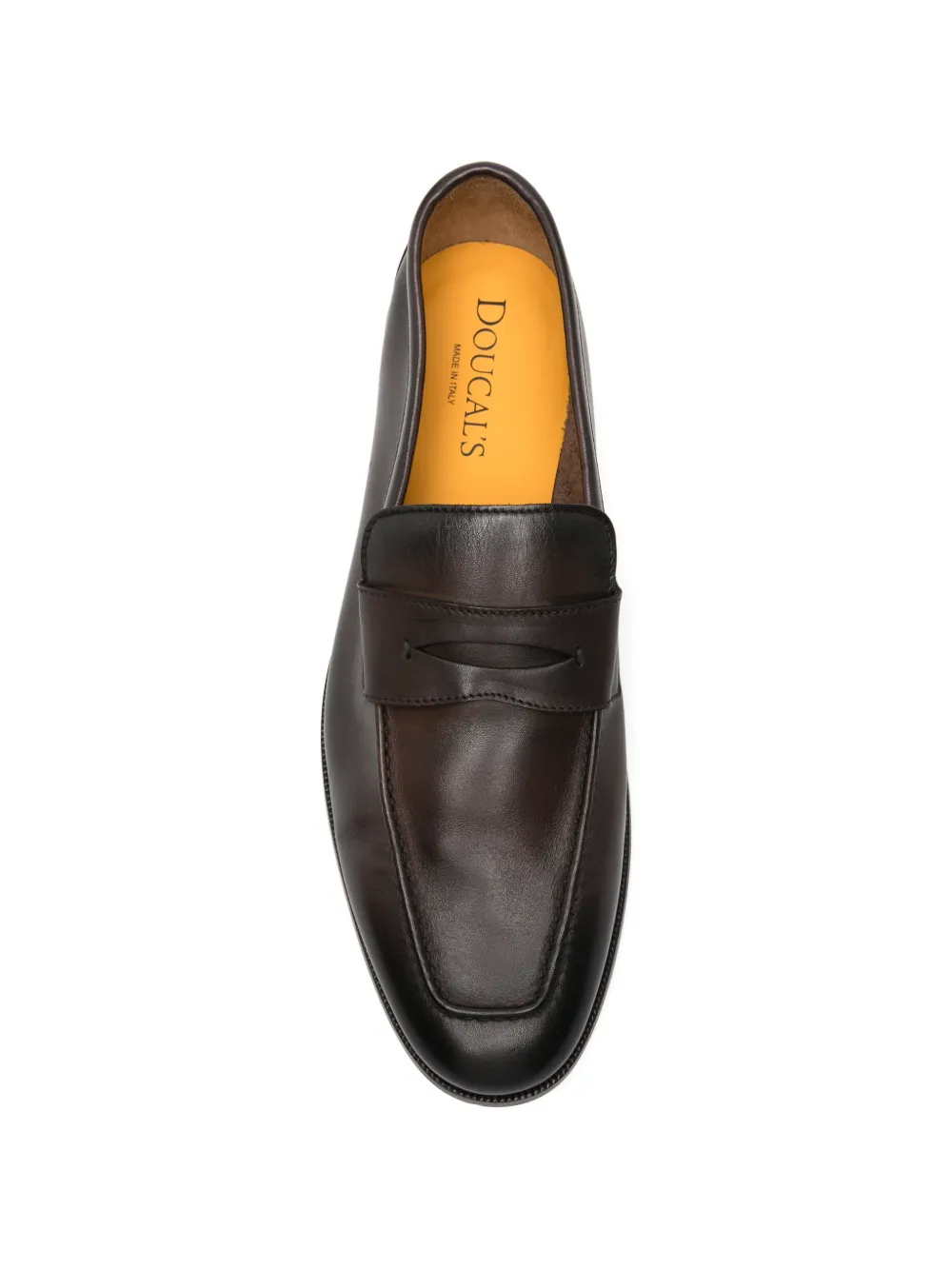Doucal's penny leather loafers Bruin