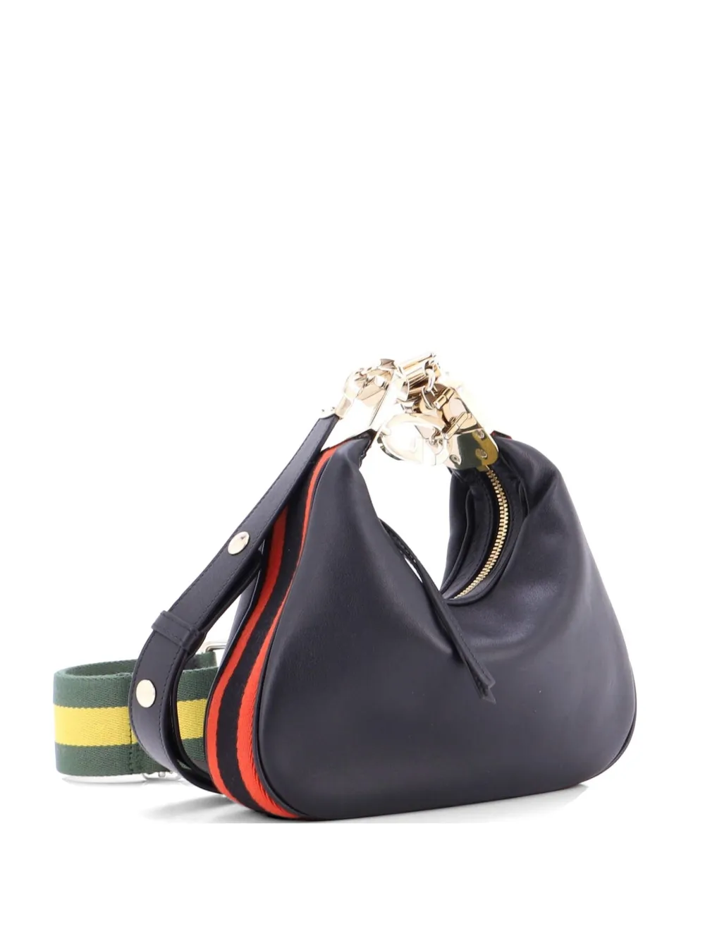 Gucci Pre-Owned Attache Shoulder Bag Leather Small crossbody bag - Nero