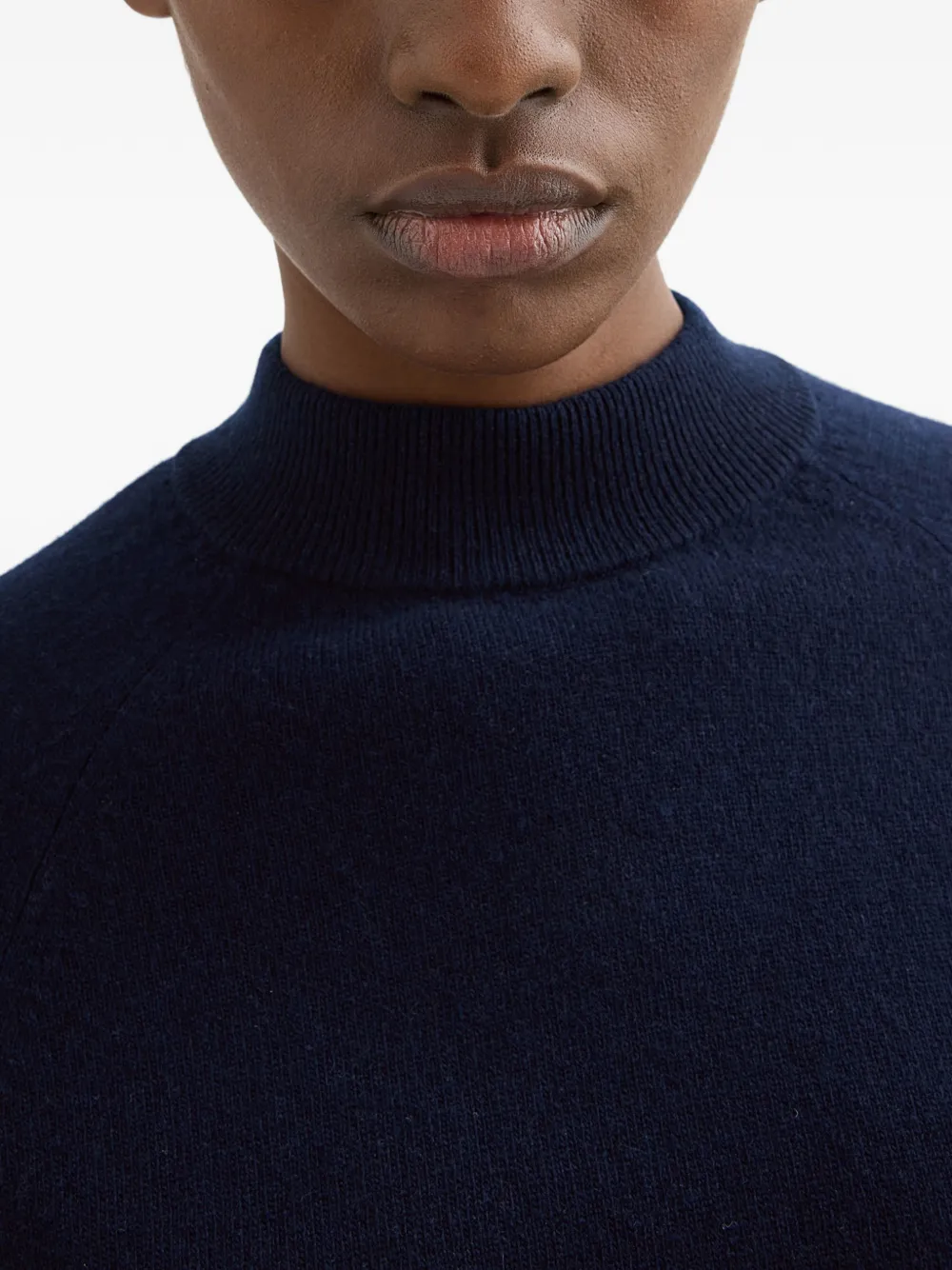 Jil Sander Cropped Sweater - Blue 