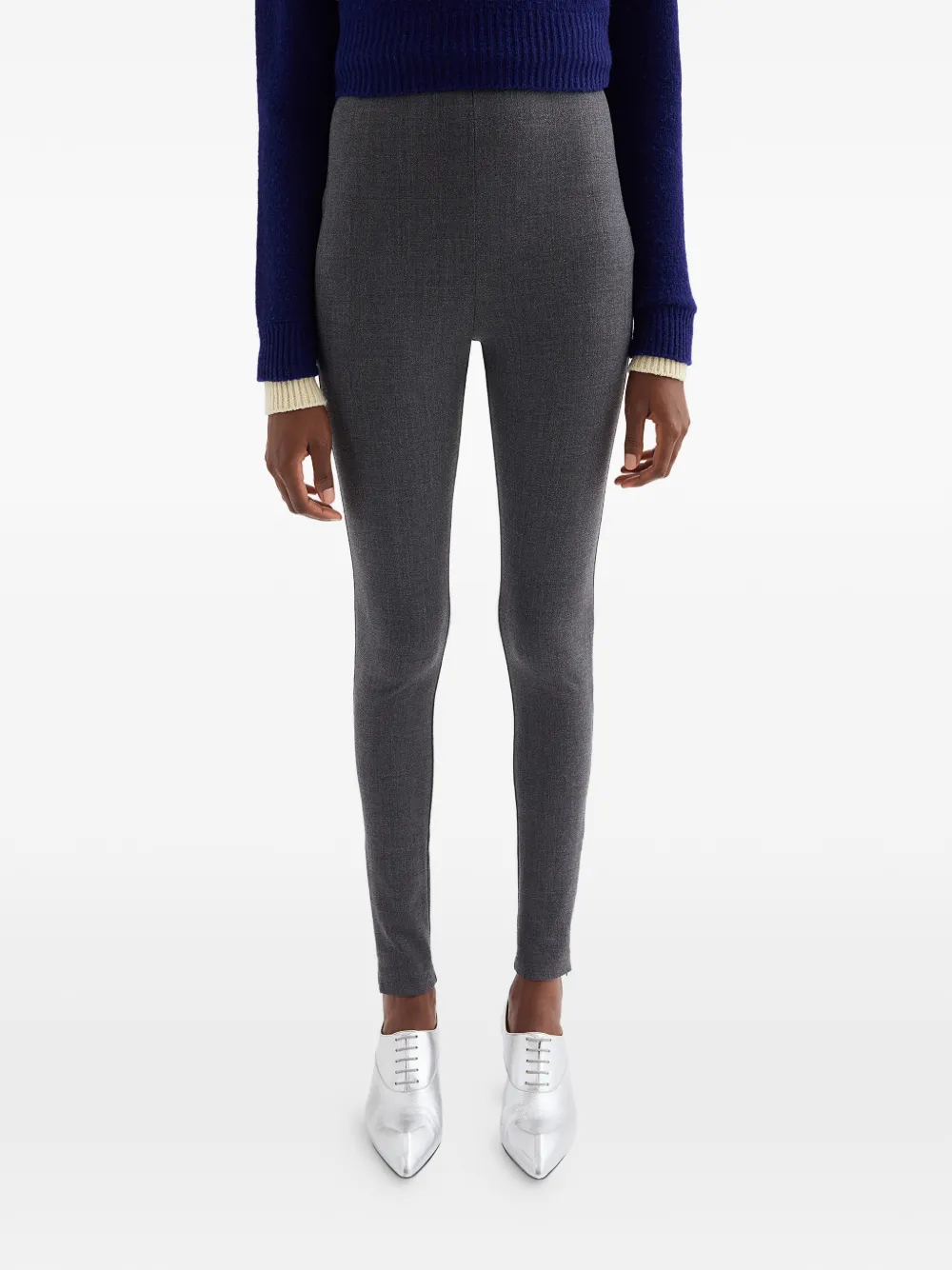  Jil Sander Stretch Leggings - Grey 