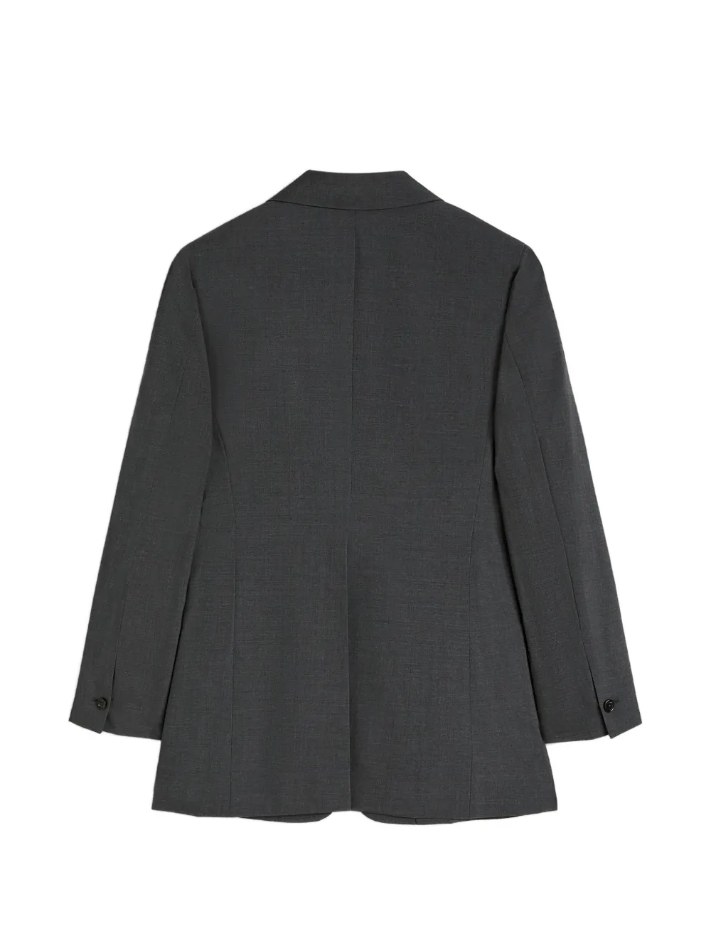 Jil Sander Popeline wollen blazer Grijs