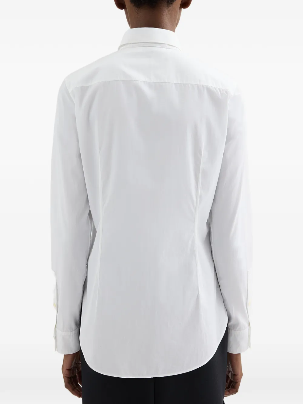 Jil Sander Popeline overhemd Wit