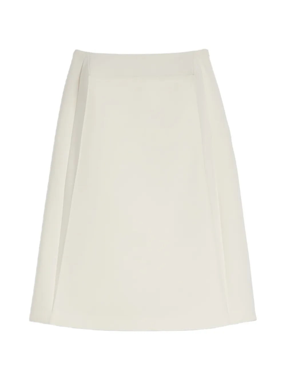 Jil Sander crêpe midi skirt - Bianco