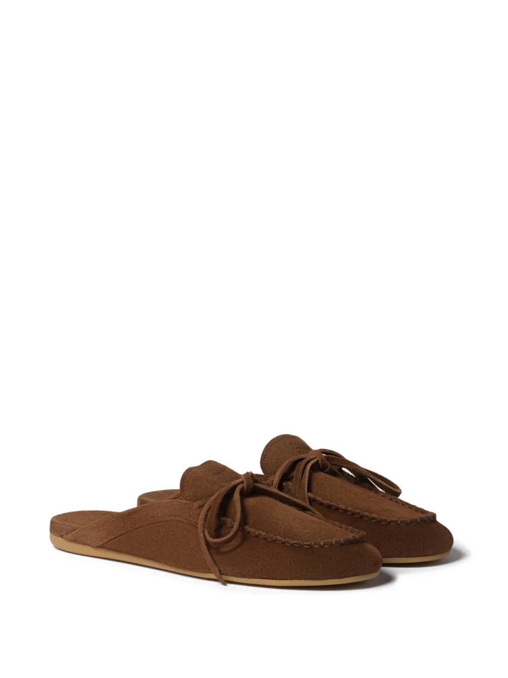 Miu suede mules Bruin